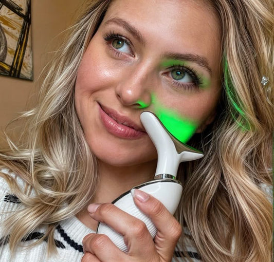 Masajeador facial - Rejuvenece Tu Rostro Desde Casa con Tecnología LED